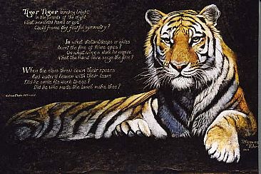 Tyger Tyger - Tiger by Pollyanna Pickering
