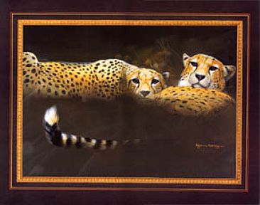 Watching You Watching Me - Cheetahs by Pollyanna Pickering
