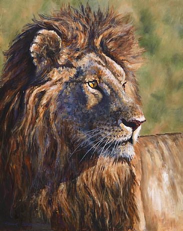 The Mane Event - African Big Cats by Peter Blackwell