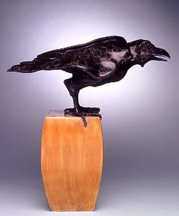 Rufus - raven by Diana Reuter-Twining