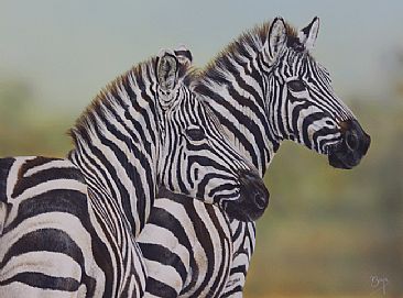 Mara Mates - Zebras by Peta Boyce