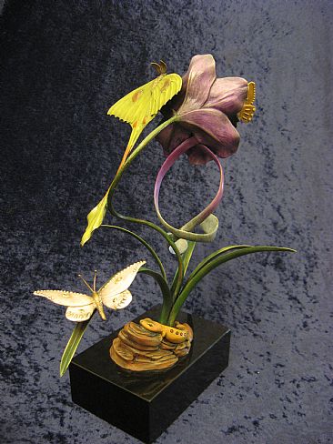 Angelas Orchid - Floral by Rick Geib