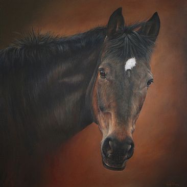 Ma Cherie - Horse, Equestrian by Wendy Palmer