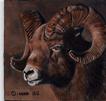 RAM (sold) - American Big Game by LaVerne Hill