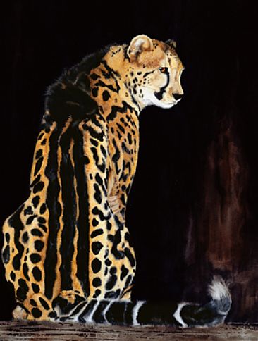 King Cheetah -  by Linda DuPuis-Rosen