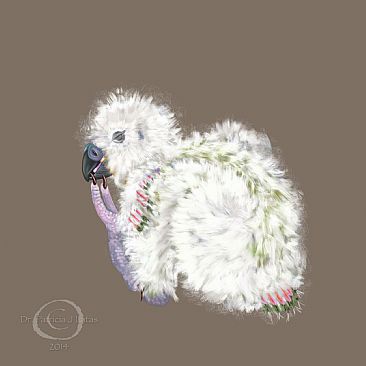 Kakapo Chick  - kakapo chick by Pat Latas