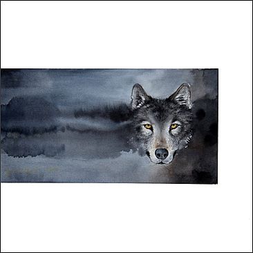 timor vacui III - Wolf by Norbert Gramer