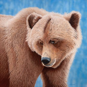 Pensive Spirit - Grizzly Bear by Lynn Erikson