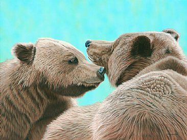 Soul Mates - Grizzly Bears by Lynn Erikson