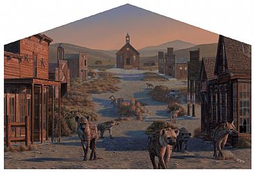 Streams in the Wasteland: Occidental Babylon - Spotted Hyenas by Josh Tiessen