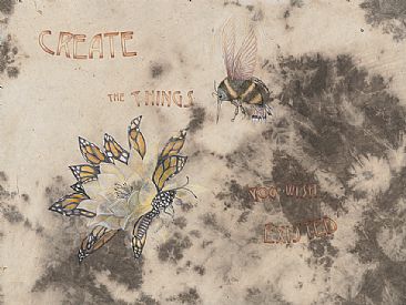 Create - Flowerfly and Hummingbee by Judy Studwell