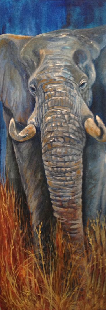 Never Forget - Africa Elephant by Linda Harrison-Parsons