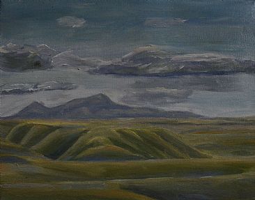 Sweet Grass Hills - Landscape by Colin Starkevich