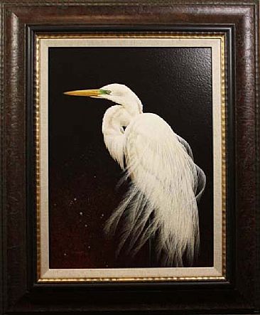 Great Egret II - Great Egret by Ron Orlando