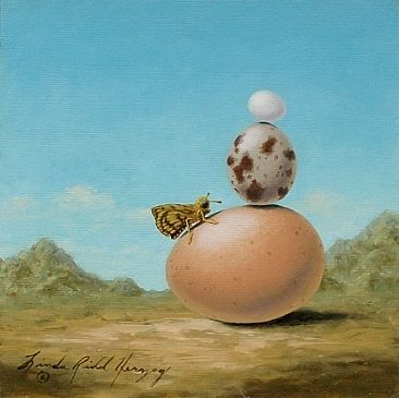 Common Egg Stacking - Common Dart Skipper Butterfly, Eggs, egg, Chicken egg, quail egg, finch egg by Linda Herzog