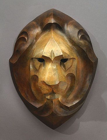 Lion Mask - Male African Lion head by  Rosetta