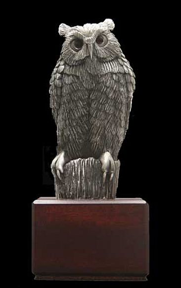 The Pewter King - Owl by Clarence Cameron
